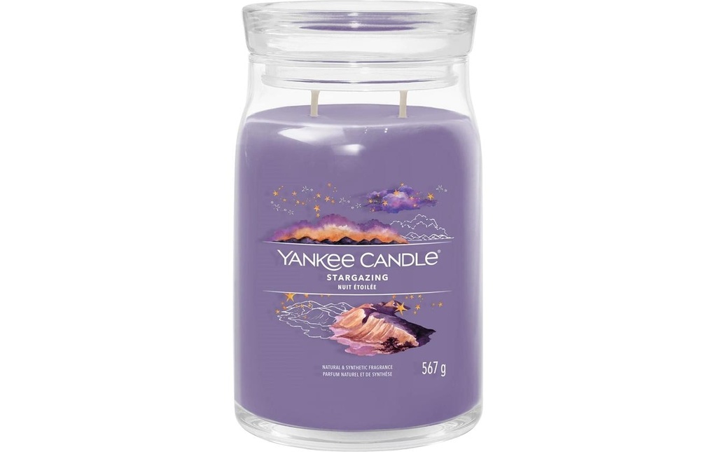 Yankee Candle Signature Bougie parfumée Stargazing Grand pot