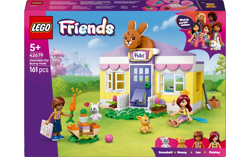 LEGO® Friends L’hôtel des lapins de Heartlake City 42679