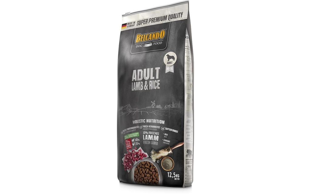Belcando Alimentation sèche Adult agneau riz, 12,5 kg