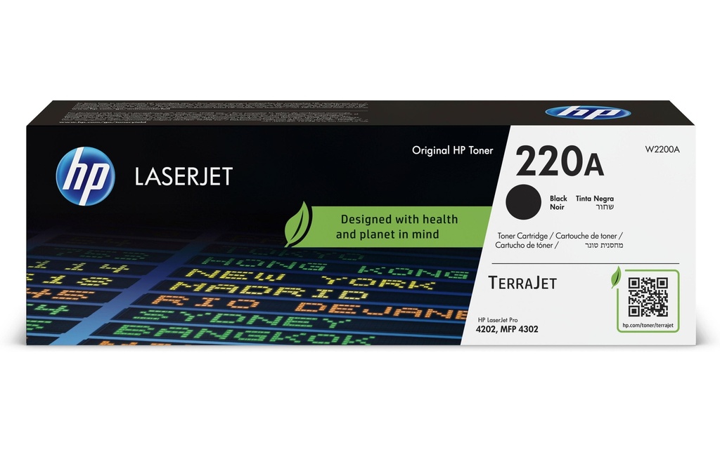 HP Toner N° 220A (W2200A) noir