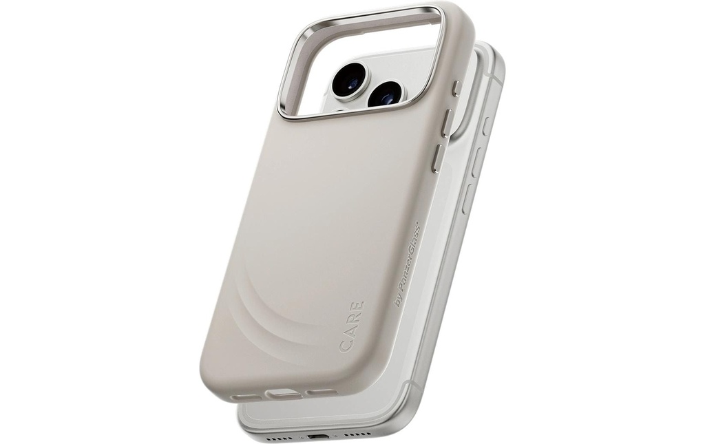 CARE Coque arrière Feature Flow MagSafe iPhone 17 Pro Vanilla