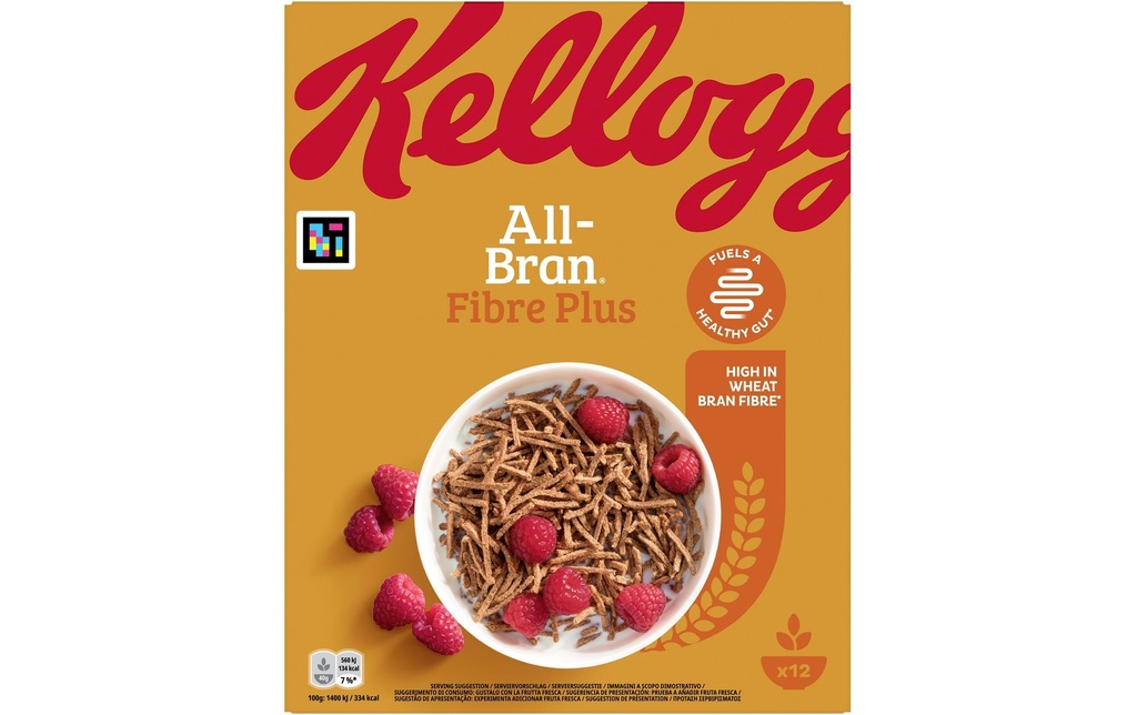Kellogg's Céréales All Bran Fiber Plus 500 g