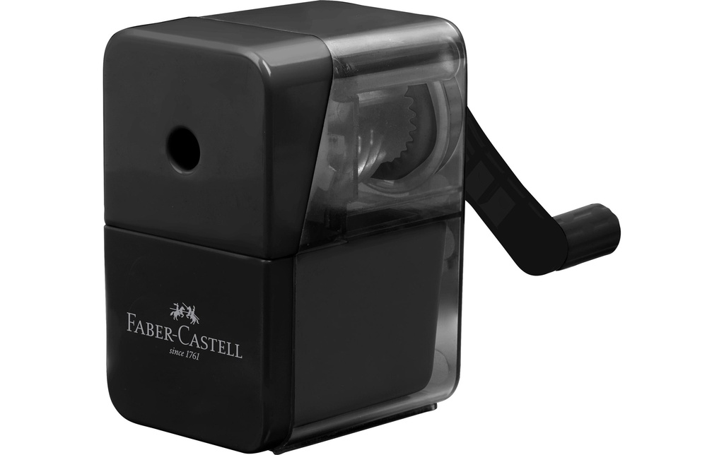FABER-CASTELL Taille-crayon noir