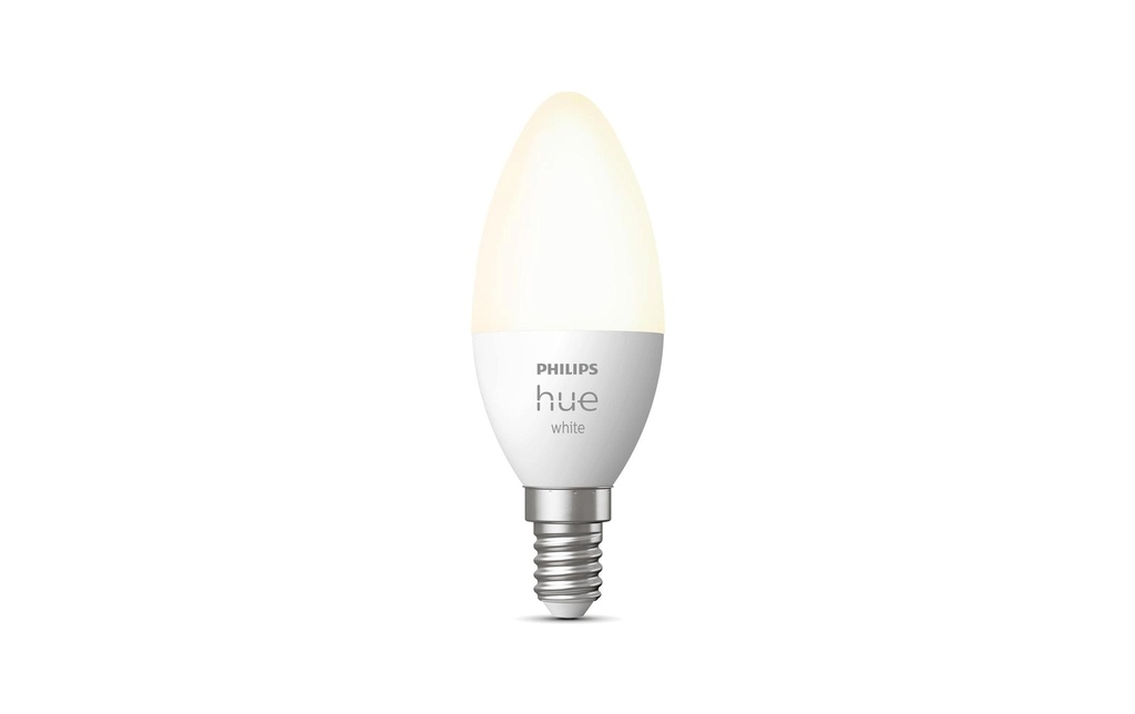 Philips Hue Ampoules White E14 Bougie à l'unité 470 lm