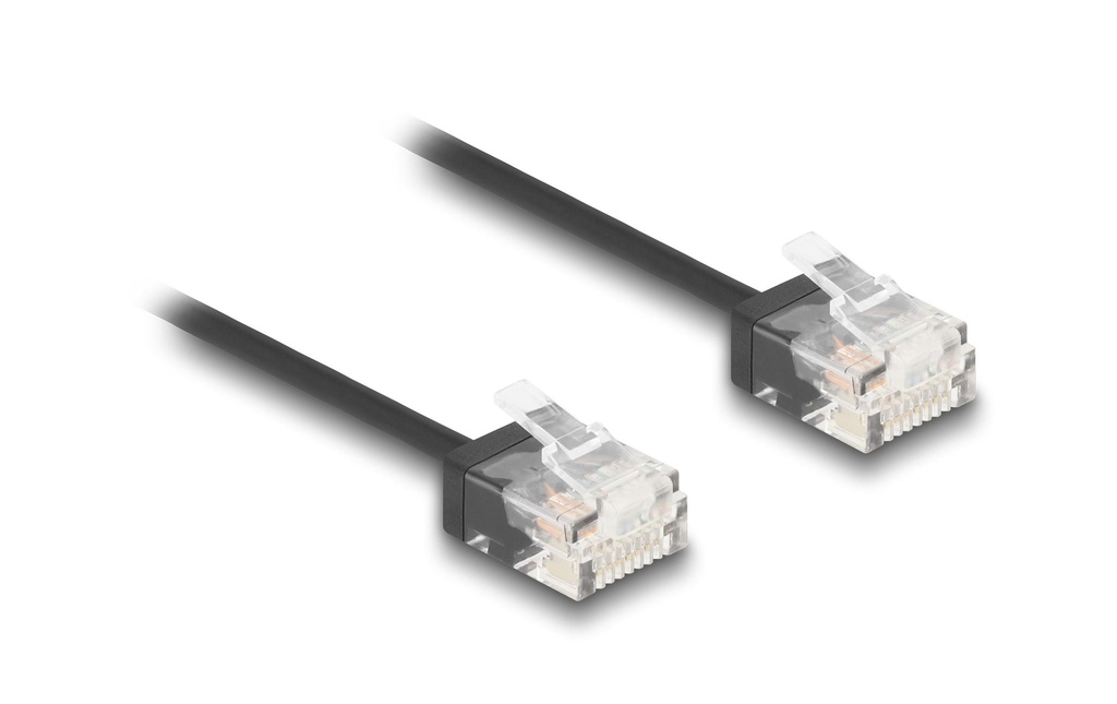 Delock Câble patch Cat 6, UTP, 2 m, Noir