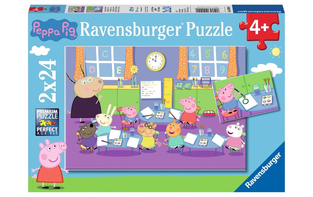 Ravensburger Peppa Pig à l'école