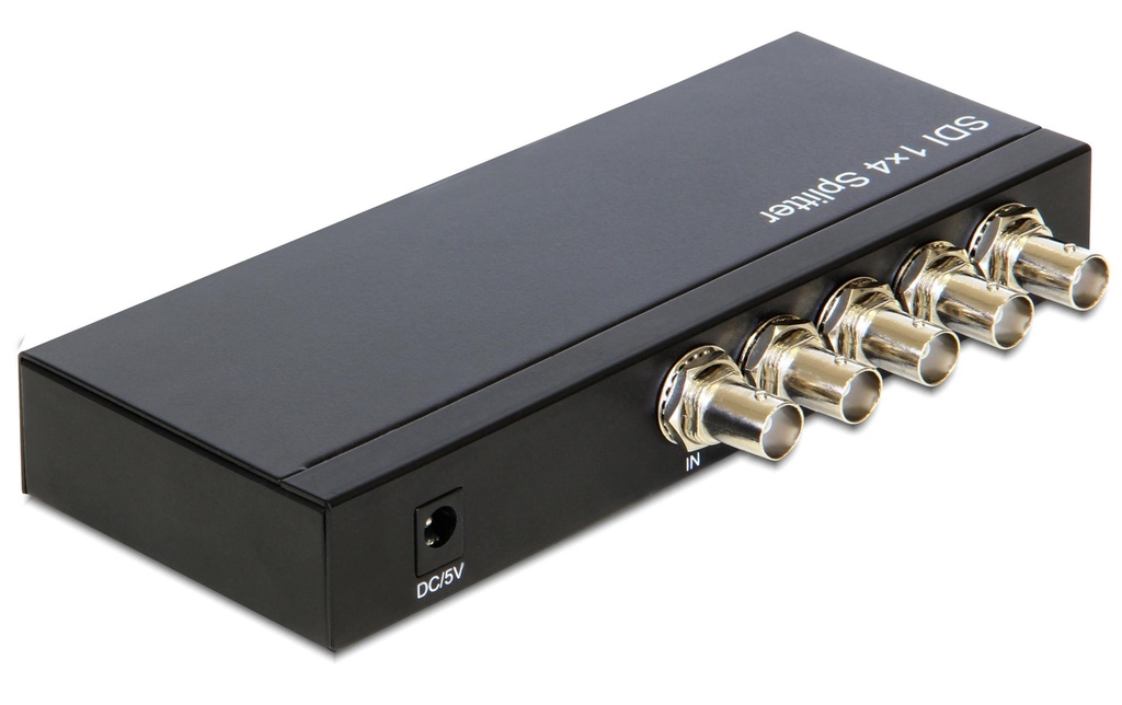 Delock Diviseur de signaux à 4 ports 3G-SDI 1 in - 4 out