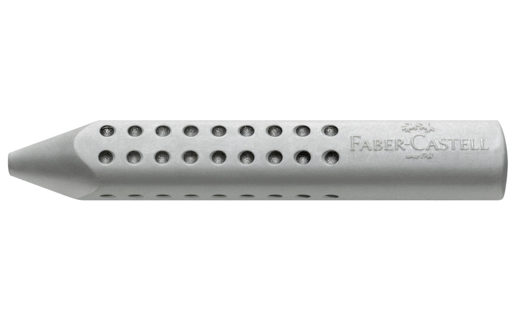 FABER-CASTELL Gomme Grip2001 triang. gris