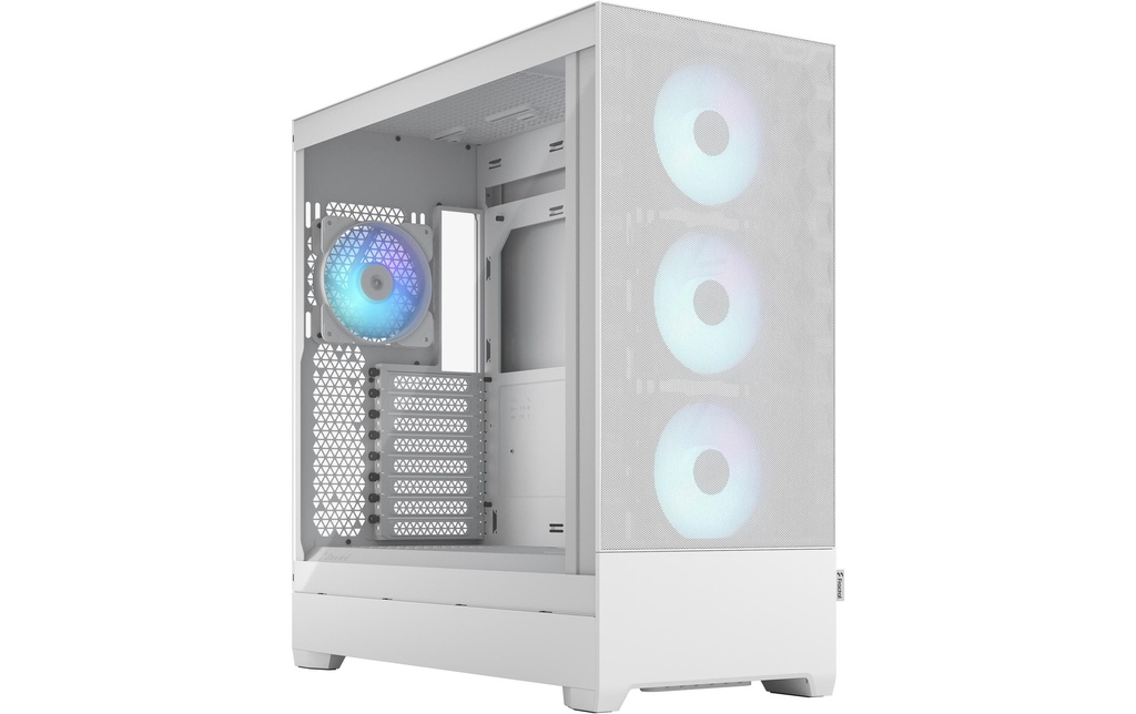 Fractal Design Boîtier d’ordinateur Pop XL Air RGB TG Blanc