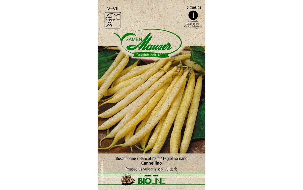 Samen Mauser Semence Haricot nain BIO Cannellino