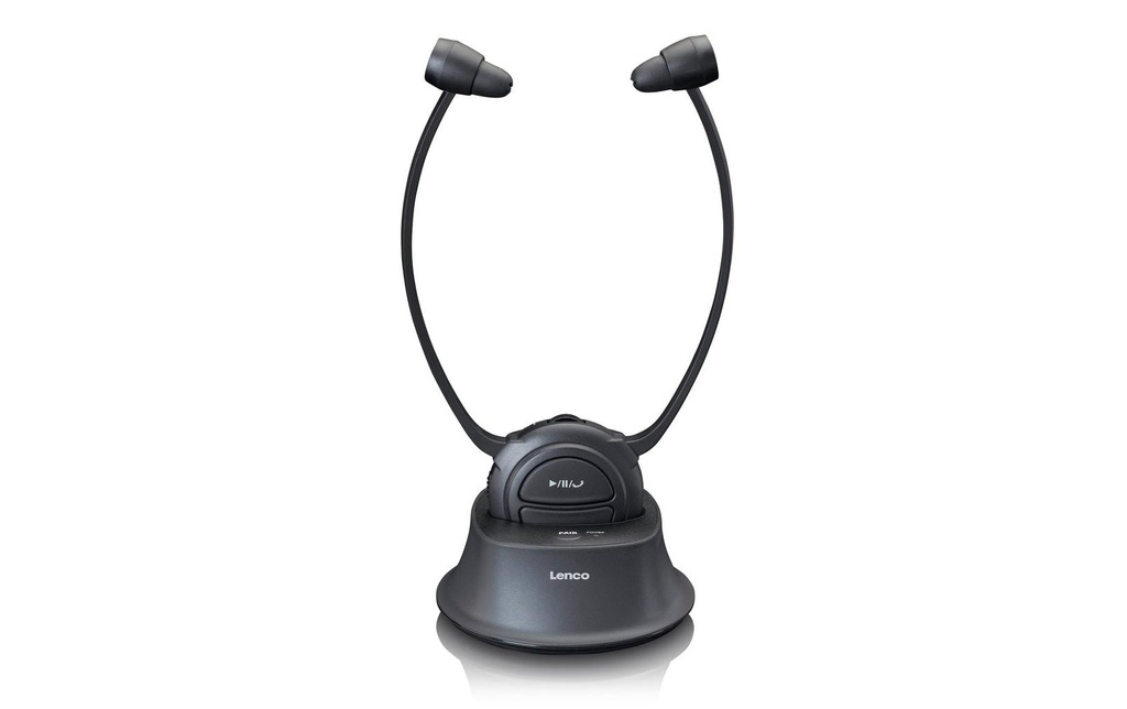Lenco Casques TV HPW-400 Noir
