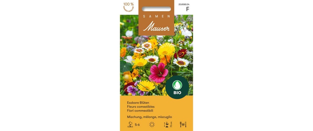 Samen Mauser Semence Fleurs comestibles
