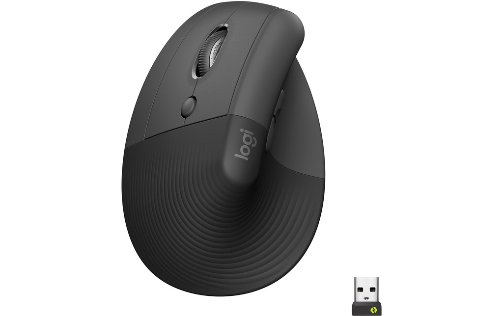 Logitech Souris ergonomique Lift Left Graphite