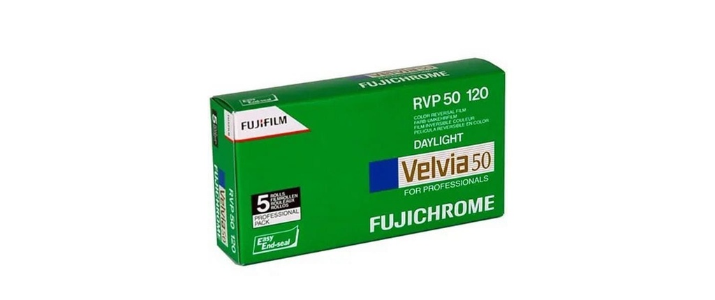 Fujifilm VELVIA 50 Pro 120 5-Pack
