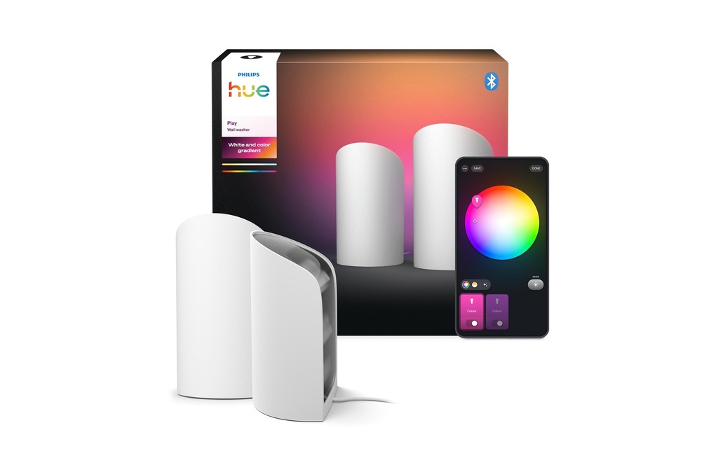 Philips Hue Play Wallwasher duo Blanc