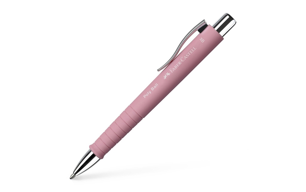 FABER-CASTELL Stylo Poly Ball XB rose