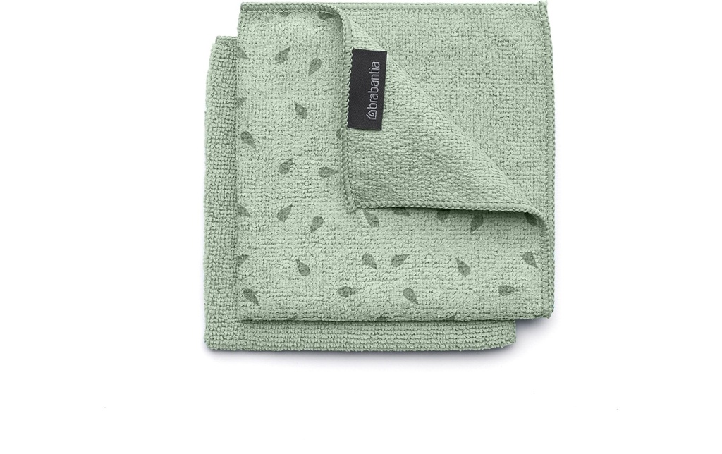 Brabantia Chiffon de nettoyage en microfibre 2 Pièce/s, Vert clair