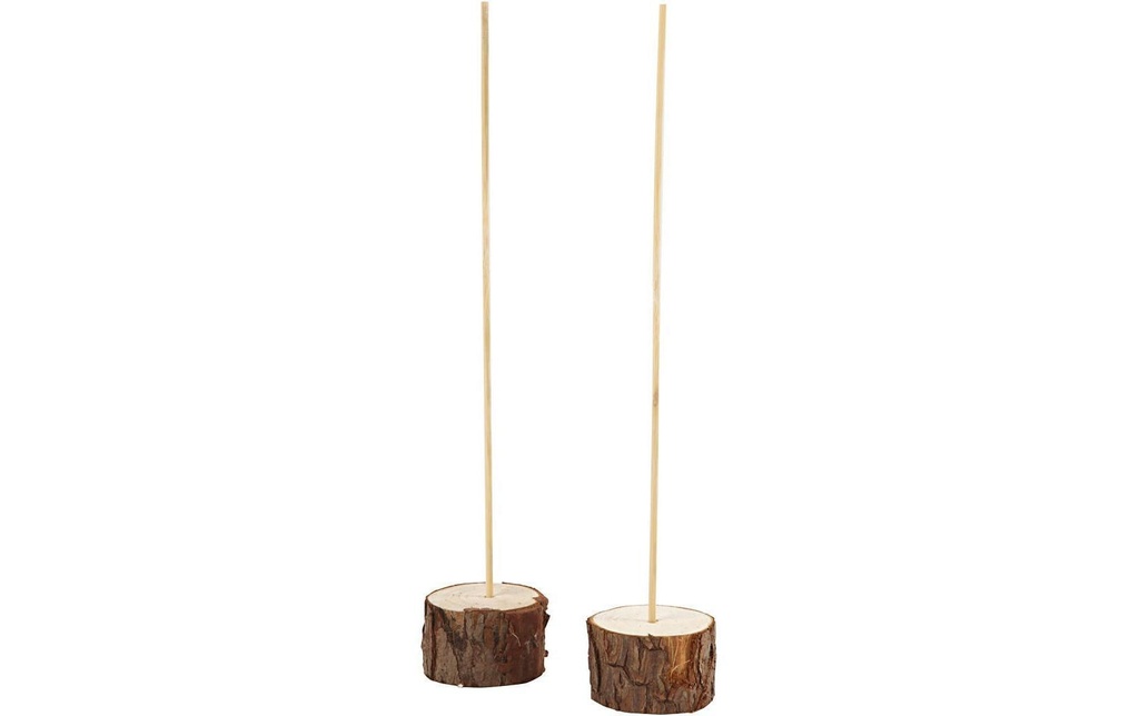 Creativ Company Article en bois Support avec pointe 25 cm