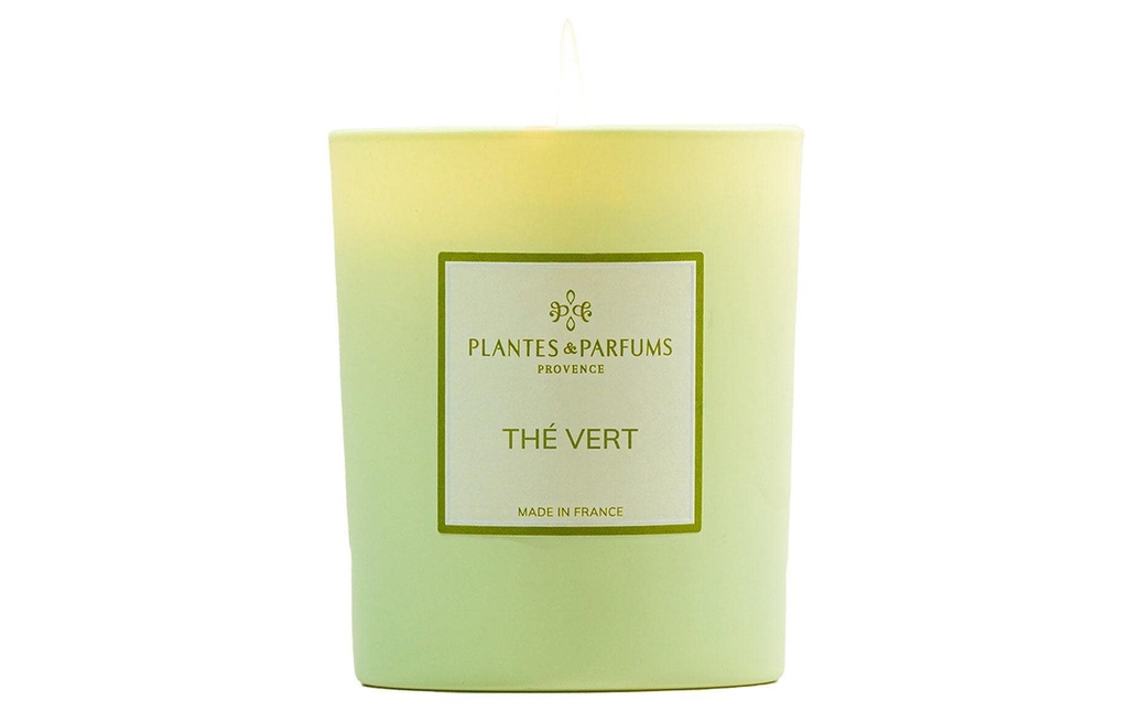 Plantes & Parfums Bougie parfumée Thé vert 180 g