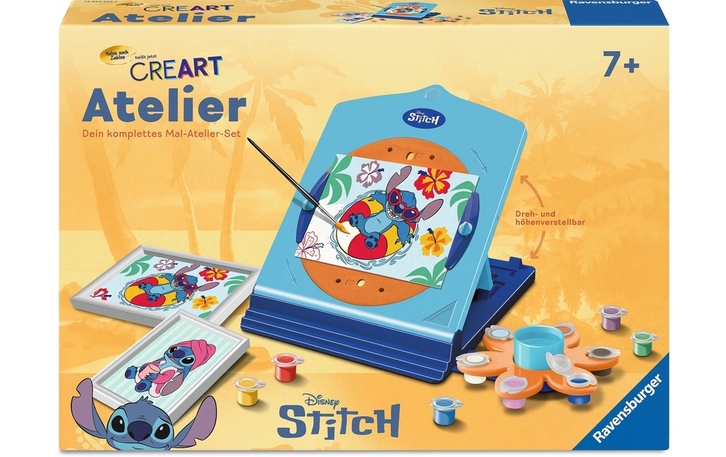 Ravensburger Peinture par numéros Set CreArt Atelier Stitch