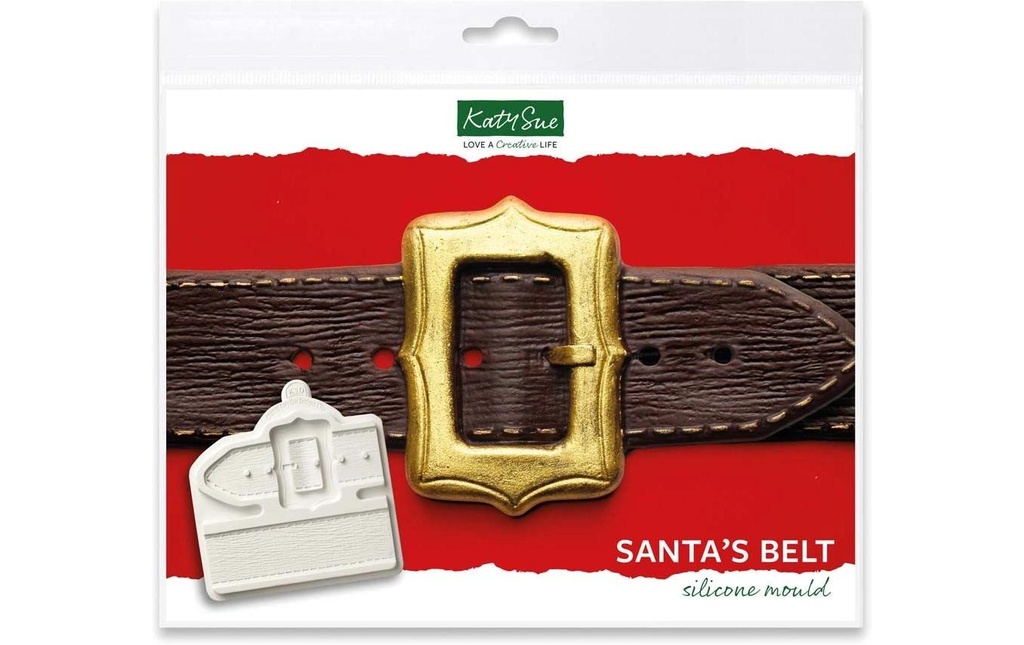BackshopSchweiz Moule à pâtisserie à motif Santa's Belt en silicone