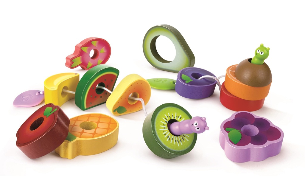 Hape Set de fruits pour chenilles gourmandes
