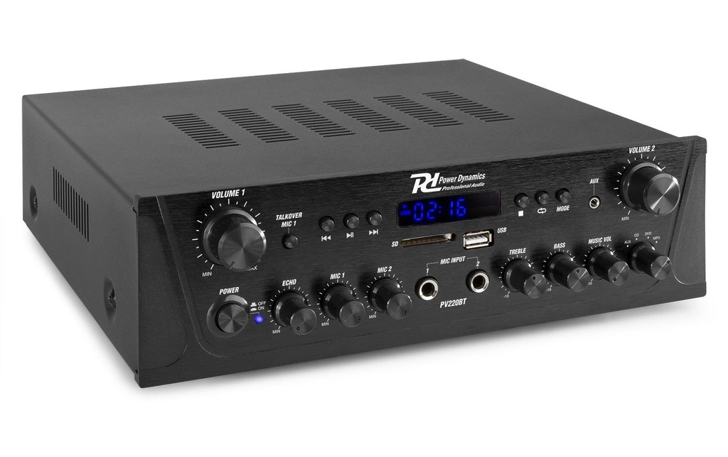 Power Dynamics Amplificateur pro PV220BT