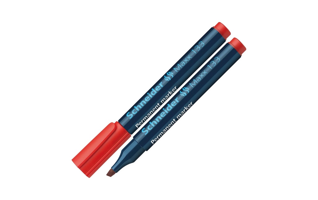 Schneider Marqueur indélébile Maxx 133 Rouge
