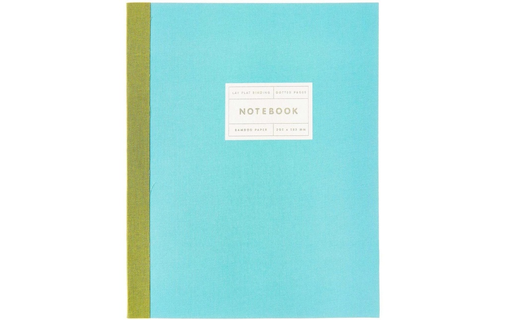 Rico Design Bloc-notes L 20.5 x 20.5 cm, Pois, Bleu