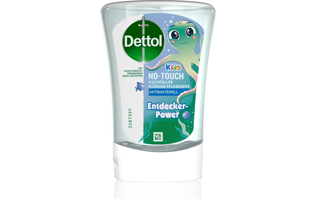 Dettol Savon Recharge No Touch KIDS Fleur de lotus & huile de camélia 250 ml
