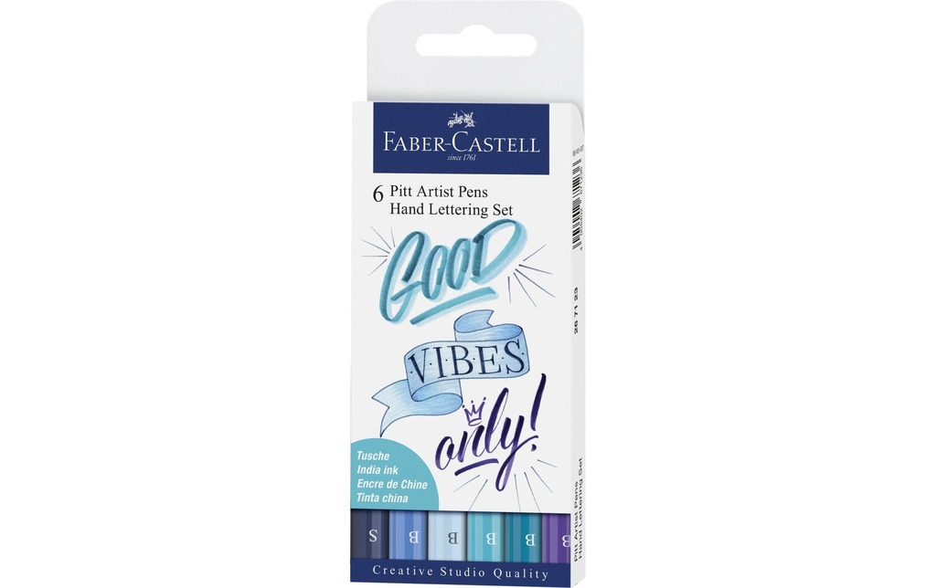 FABER-CASTELL Artist Pen Handlettering 6Pces (6 pces)