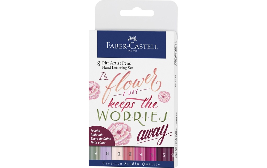 FABER-CASTELL Artist Pen Handlettering 8pces (8 pces)