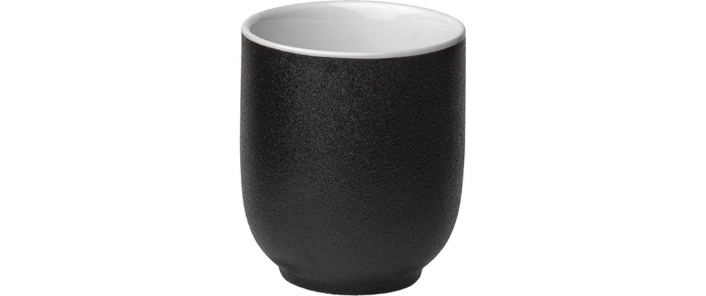 Lunasol Tasse universelle Basic Levante 220 ml, Ø 7.0 cm, noir/blanc
