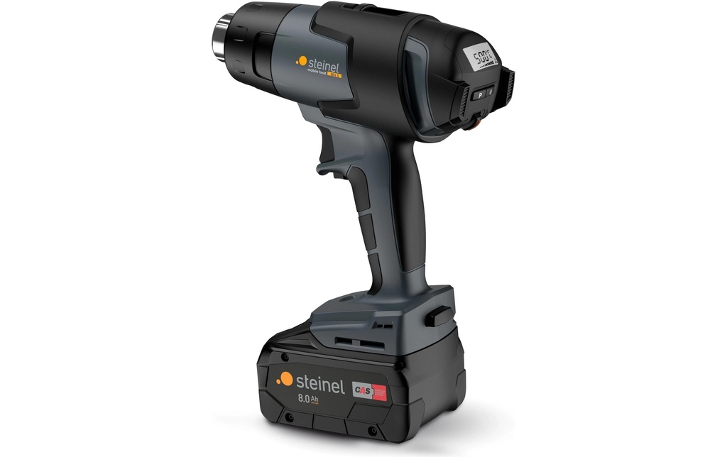 Steinel Ventilateur à air chaud à piles MH 5 Set avec batterie LiHD CAS 18 V 8.0Ah