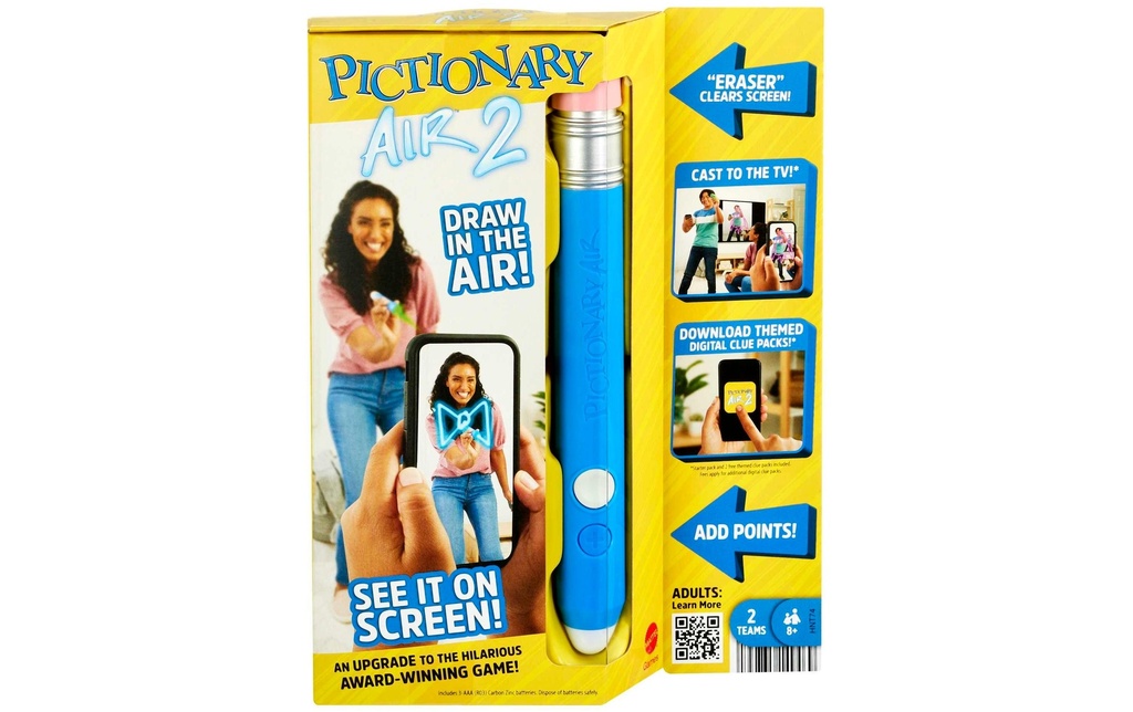 Mattel Spiele Jeux pour la famille Pictionary Air 2.0