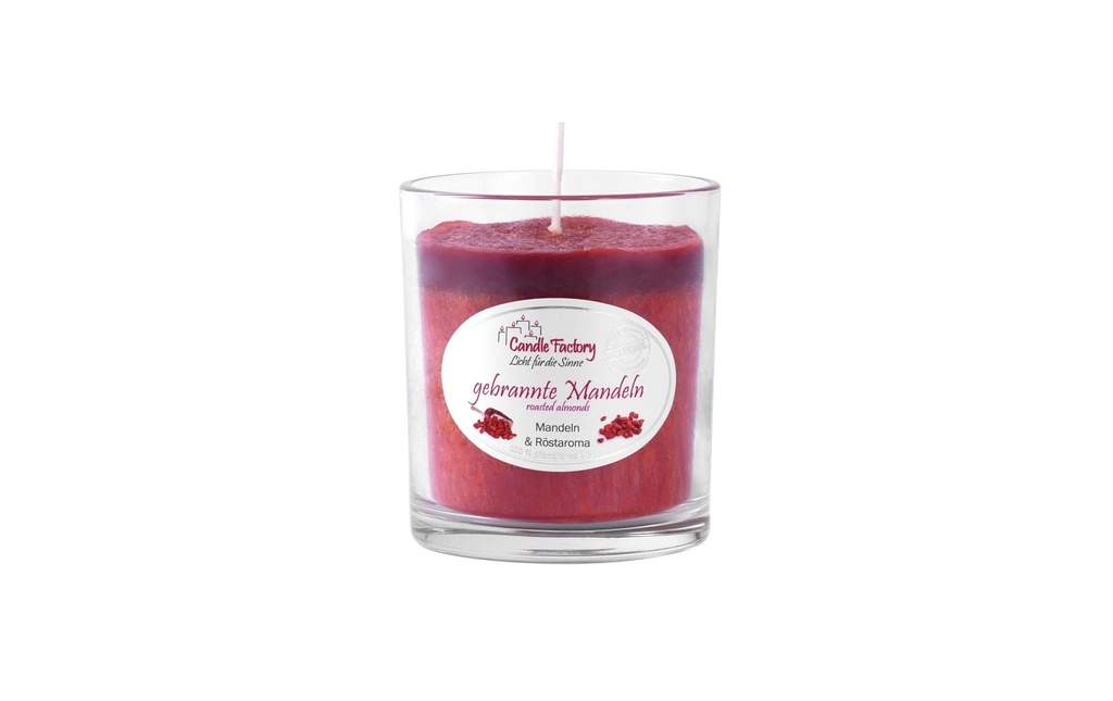 Candle Factory Bougie parfumée Party Light Amande brûlée