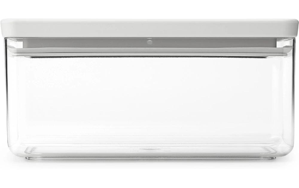 Brabantia Boîte à provisions Tasty+ 1.5 l, Transparent/Gris clair