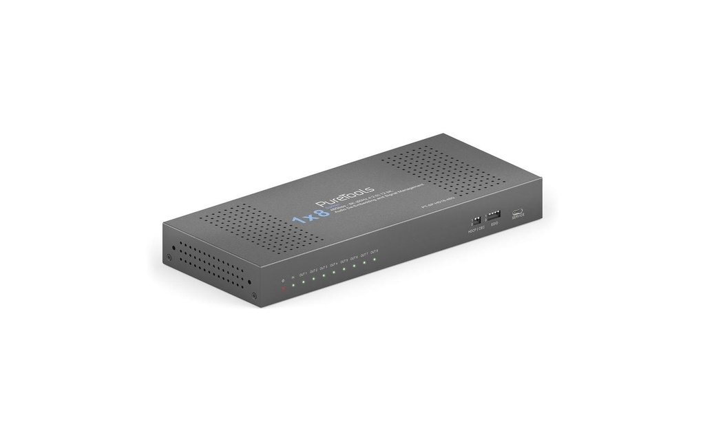 PureLink PureTools Séparateur PT-SP-HD18-48G 1 x 8 HDMI 2.1 - 48Gbps - 8K