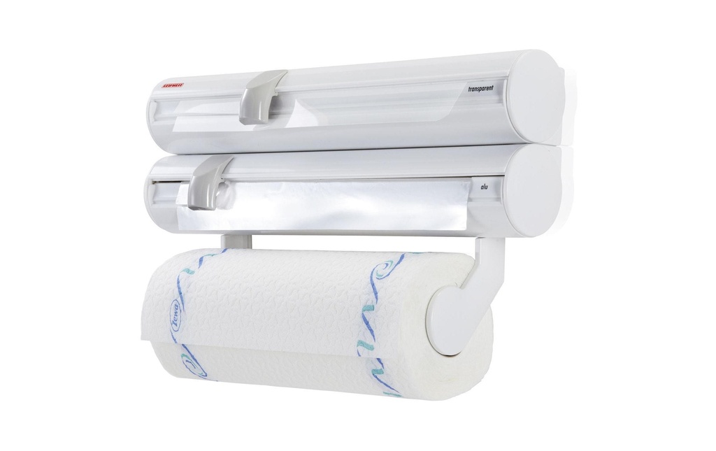 Leifheit Porte-rouleaux mural Rolly Mobil Blanc