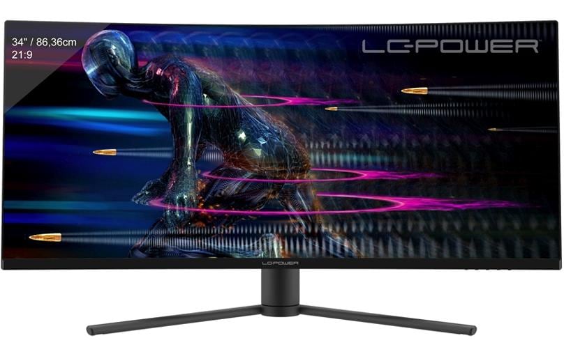 LC-Power Moniteur LC-M34-UWQHD-165-C 34 , 3440 x 1440 (UWQHD)