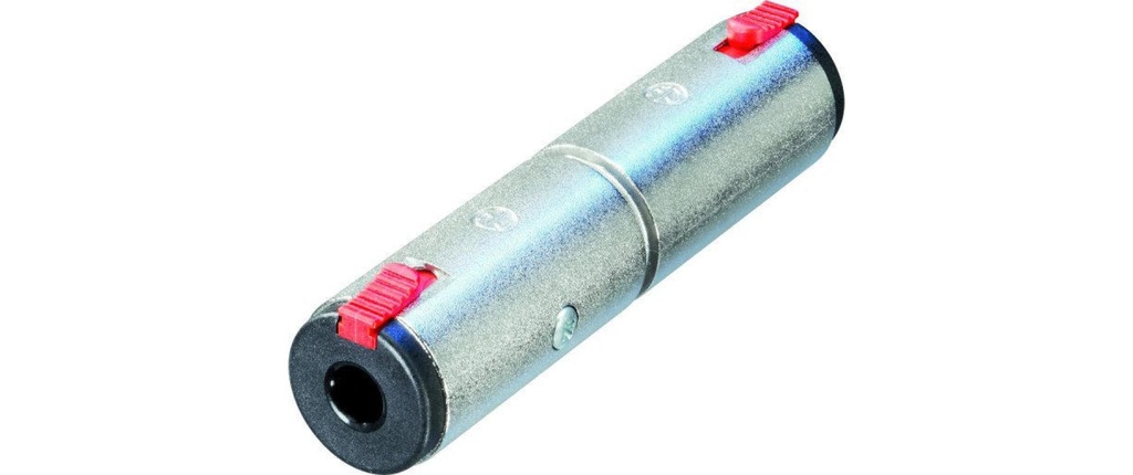 Neutrik Adaptateur audio jack 6.3 mm, femelle - jack 6.3 mm, femelle