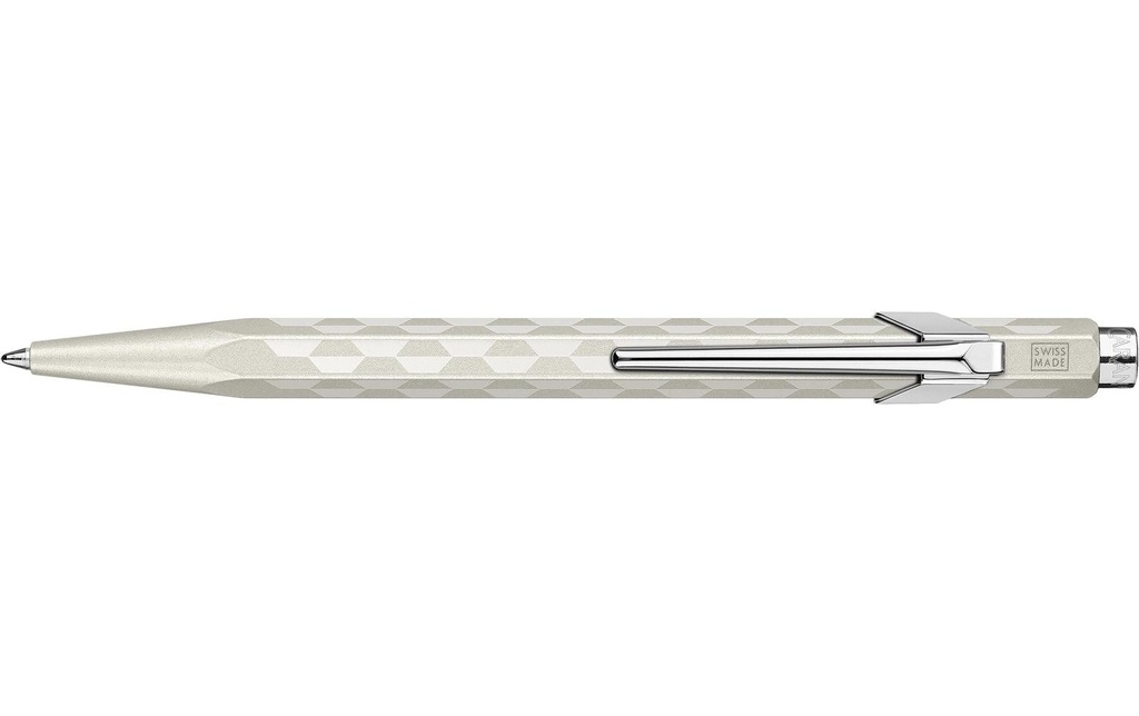 Caran d'Ache Stylo bille 849 AlpineFrost moyen (M), Blanc