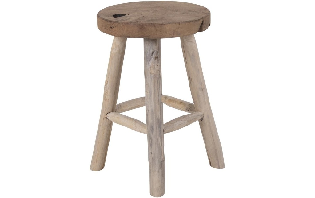 House Nordic Tabouret Badia 45 x 30 cm, Nature