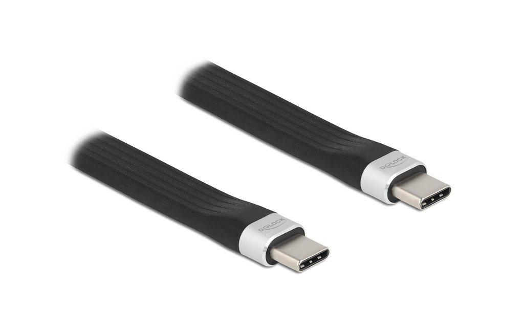 Delock Câble ruban USB 3.2 Gen 2 USB-C - USB-C 0.135 m