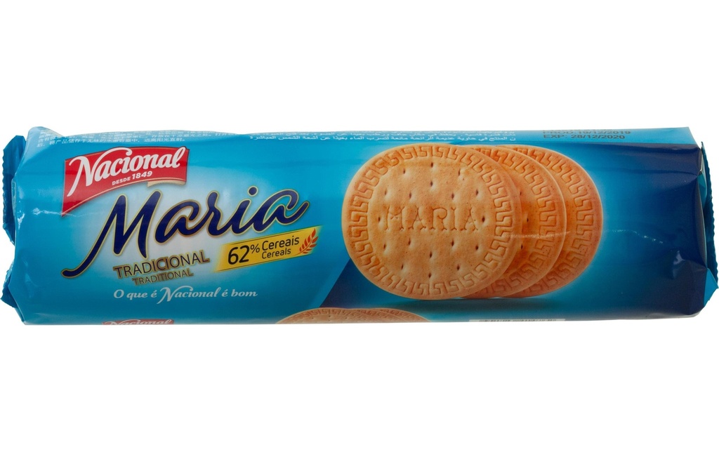 Nacional Biscuits sucrés Bolacha Maria Tradicional 200 g