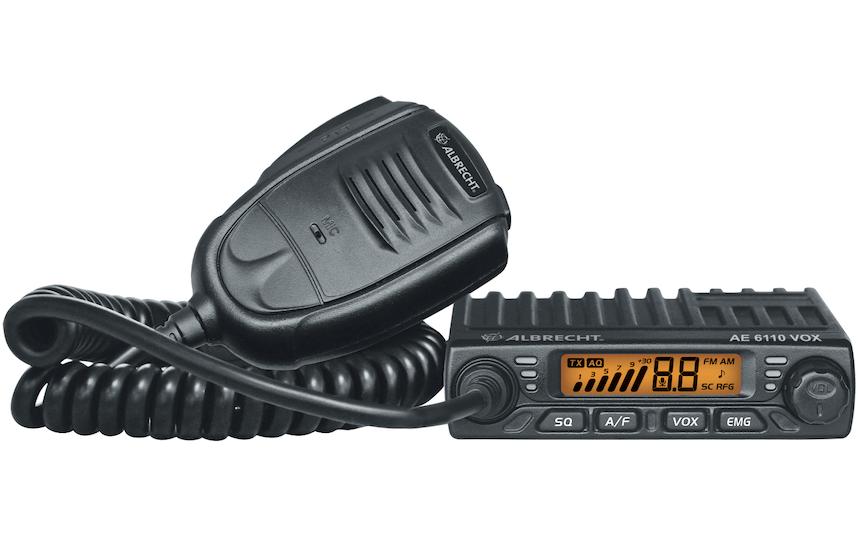 Albrecht Appareils radio CB AE 6110 VOX avec prise d'allume-cigare