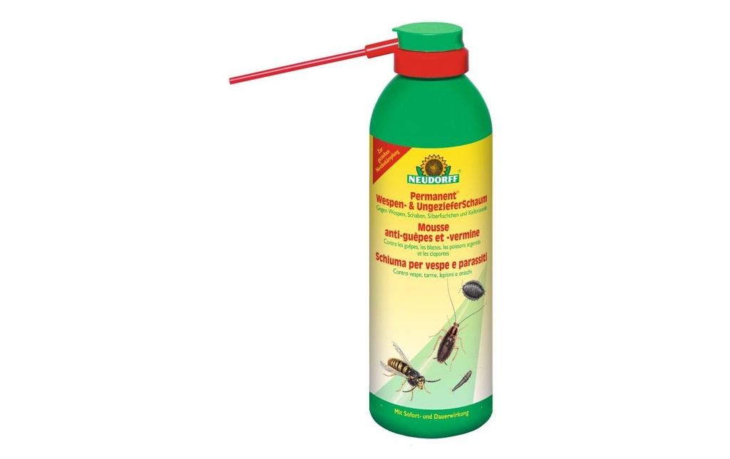 Neudorff Mousse permanente contre les guêpes et la vermine, 300 ml