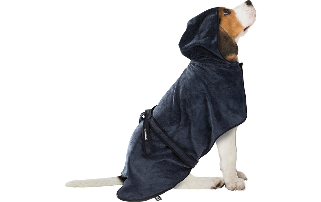 Fluffino Peignoir Beige / Bleu, S