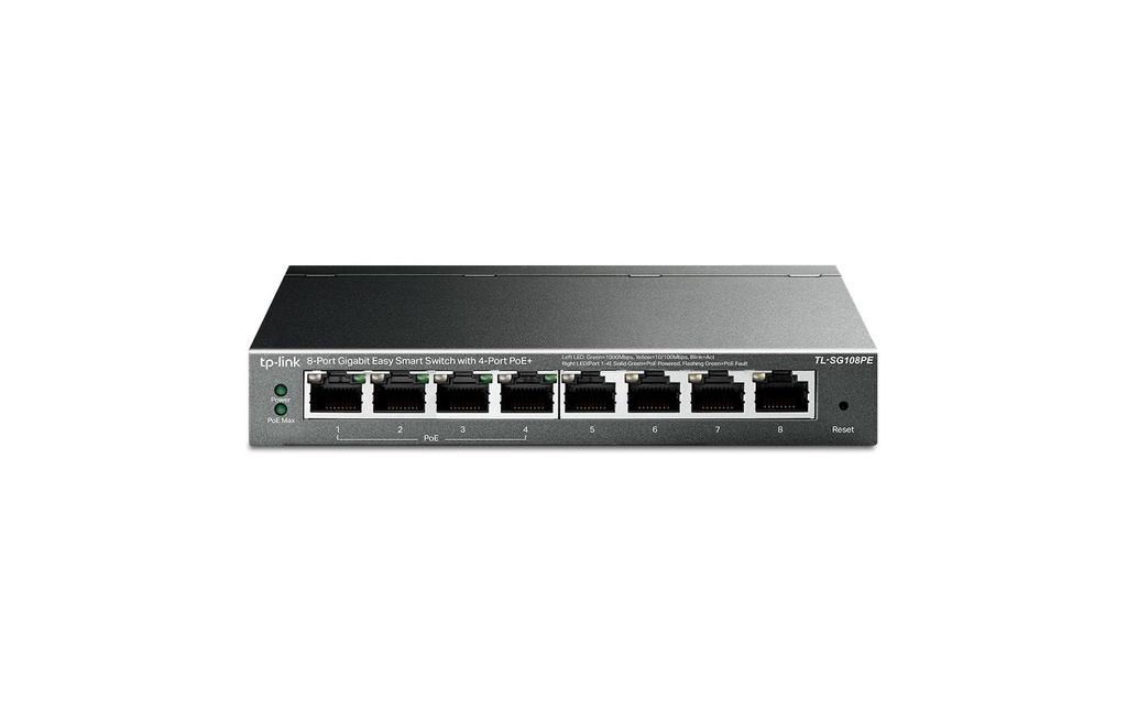 TP-Link PoE+ Switch TL-SG108PE 8 Port