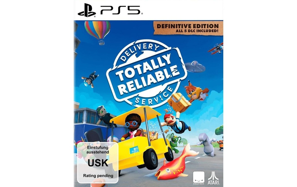 Atari Games Totally Reliable Delivery Service Def. Ed.[PS5] (D) (Boîte)
